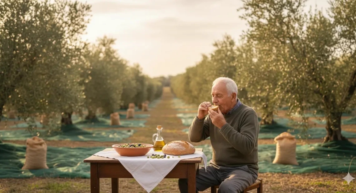 ελιες στο τραπεζι