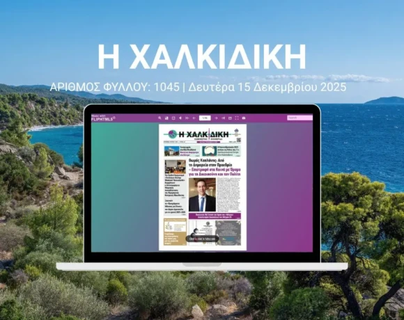 Η ΧΑΛΚΙΔΙΚΗ COVER