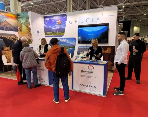 260220 Η Περιφέρεια Κεντρικής Μακεδονίας σε διεθνή έκθεση τουρισμού στο Βουκουρέστι φωτό1