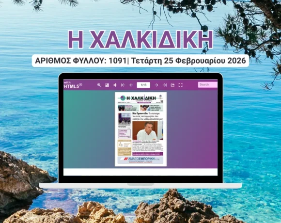 Η ΧΑΛΚΙΔΙΚΗ COVER