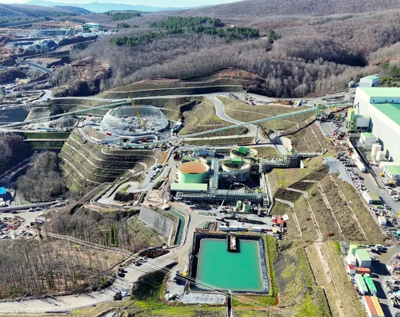 Process Plant area West side view
