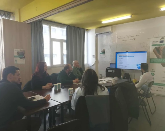 260310 6η συνάντηση φορέων της Περιφέρειας Κεντρικής Μακεδονίας στο πλαίσιο του έργου CROWDFUNDMATCH φωτο