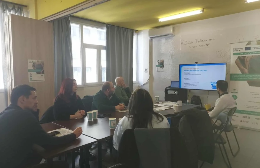 260310 6η συνάντηση φορέων της Περιφέρειας Κεντρικής Μακεδονίας στο πλαίσιο του έργου CROWDFUNDMATCH φωτο