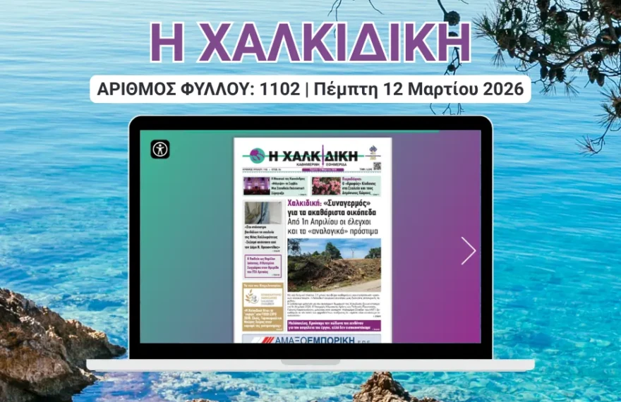 Η ΧΑΛΚΙΔΙΚΗ COVER