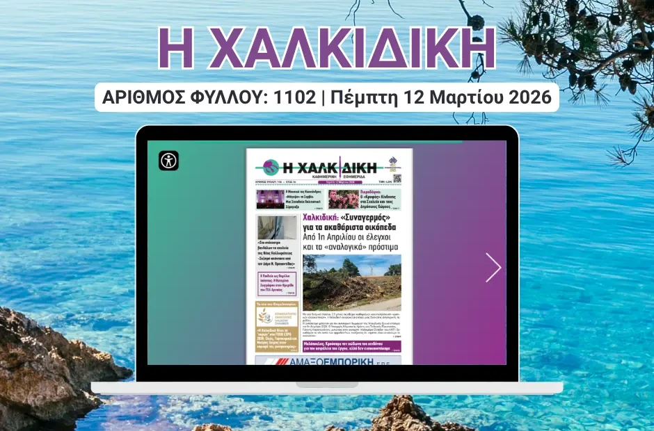 Η ΧΑΛΚΙΔΙΚΗ COVER
