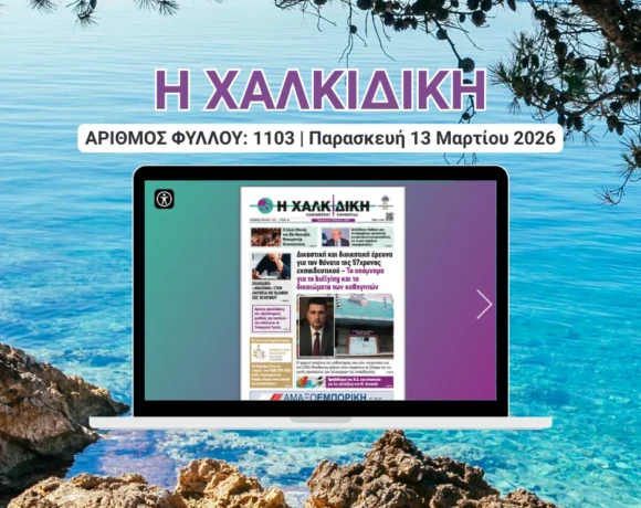 Η ΧΑΛΚΙΔΙΚΗ COVER