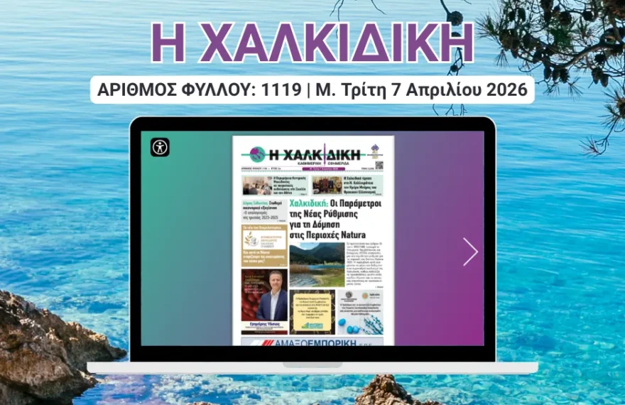Η ΧΑΛΚΙΔΙΚΗ COVER