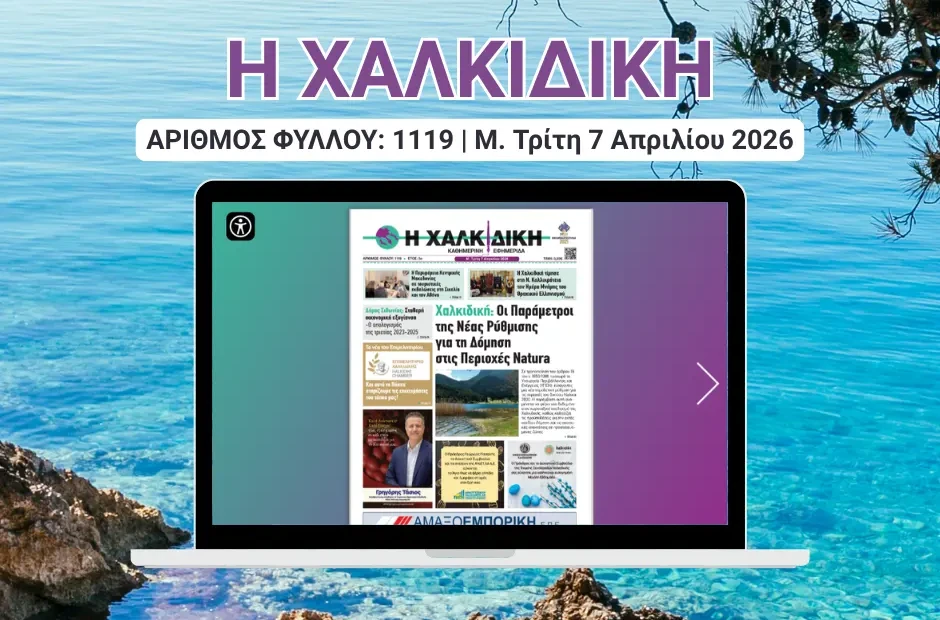 Η ΧΑΛΚΙΔΙΚΗ COVER
